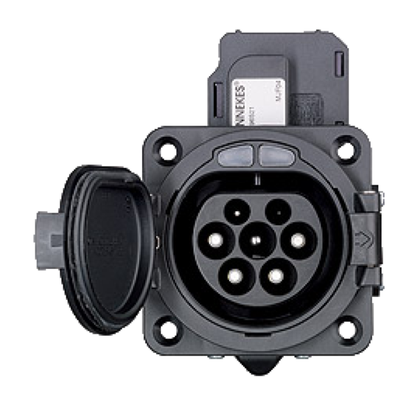 EV POWER TYPE 2 TO TYPE 2 LEAD, 32 AMP, 1P/3P, 7M (GREY/WHITE HANDLE) - Image 7